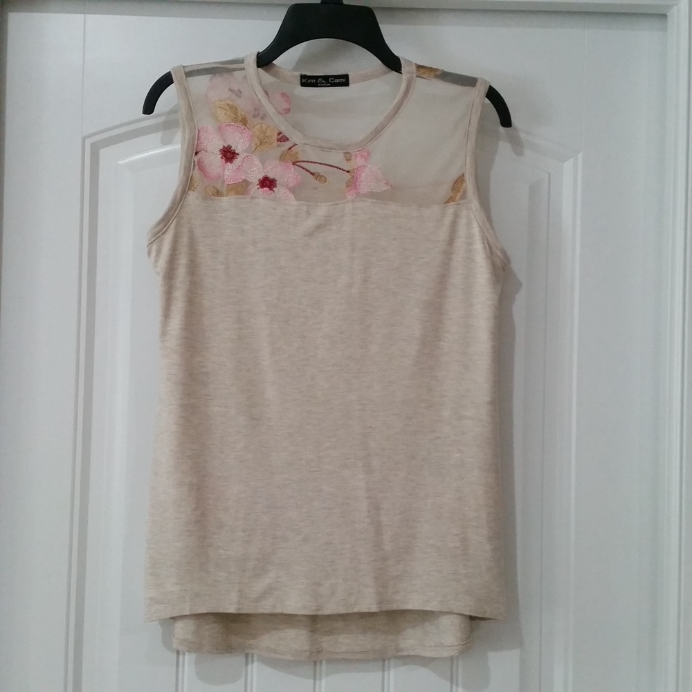 Kim & Cami Sleeveless Top
